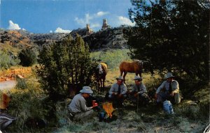 Texas Ranger Campfire - Cowboys, Texas TX  