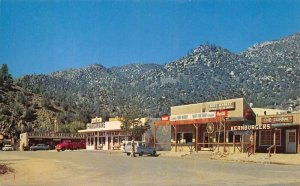 Kernville California Business District Street Scene Coke Sign Postcard AA109026
