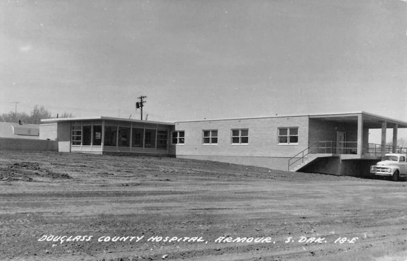 Armour South Dakota Douglass Hospital Real Photo Antique Postcard K82211