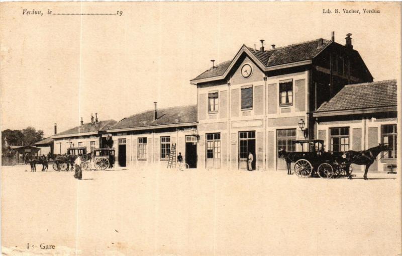 CPA   Verdun, le ...-  Gare    (432956)