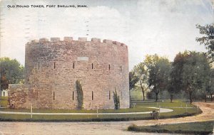 Old Round Tower Fort Snelling, Minnesota, USA 1910 