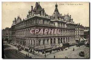 Old Postcard Lyon Stock Exchange Palace