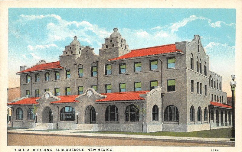 G96/ Albuquerque New Mexico Postcard c1910 YMCA Building