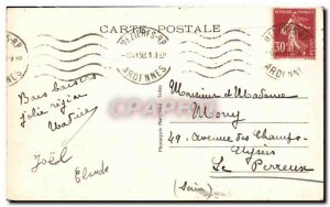 Old Postcard Mezieres Place de la Republique