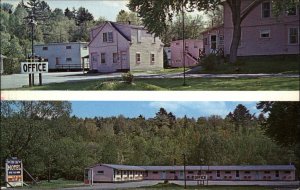 Brewer Maine ME Motel Vintage Postcard