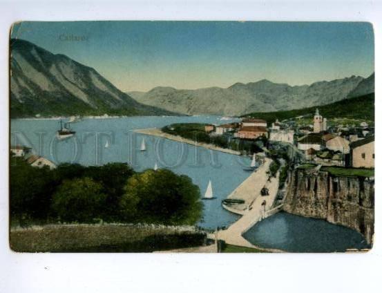 158098 Montenegro Kotor CATTARO Vintage RPPC postcard