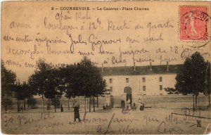 CPA Courbevoie La Caserne Place Charras (1314309)