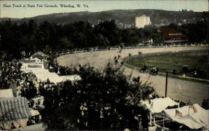 Wheeling West Virginia WV Horse Race Track 1900s-10s Postcard