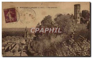 Old Postcard Montfort l & # 39Amaury General view