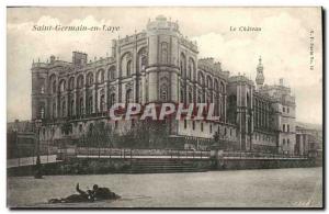 Old Postcard Saint Germain en Laye Le Chateau