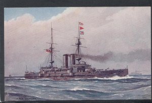 Military Postcard - Naval - H.M.S.Duncan SW509