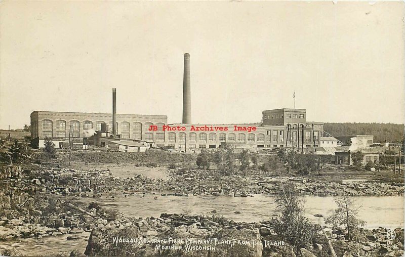 WI, Mosinee, Wisconsin, RPPC, Wausau-Solarate Fibre Co Plant, NPC Photo No 111 