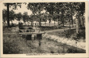 CPA LAMOTTE BEUVRON-Le Deversoir du Canal (26908)