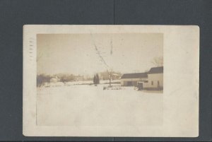 Real Photo Post Card Rochester NH Farmhouse