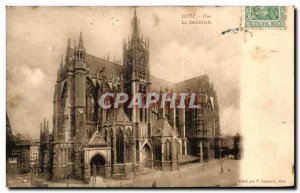 Old Postcard Metz Dom La Cathedrale