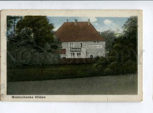 415859 GERMANY Waldschenke Hilden restaurant 1922 year RPPC