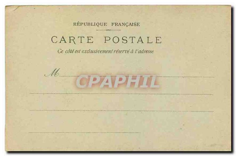 CARTE Postale Old Paris Parc Monceau Naumachie