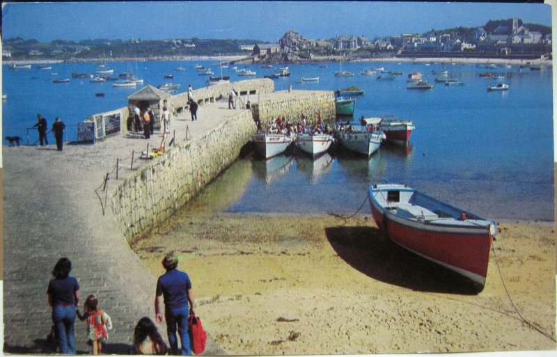 England The Old Quay at St Mary's Harbour Scilly - unposted