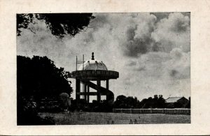 India Water Tank Sarnath Vintage Postcard 08.86