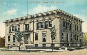 IA, Cedar Rapids, Iowa, Public Library, Acmegraph No. 3863