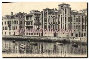 Postcard Old St Jean de Luz Cote Basque The House of the Infanta