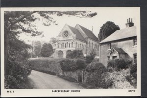 Kent Postcard - Barfreystone Church   RS10502