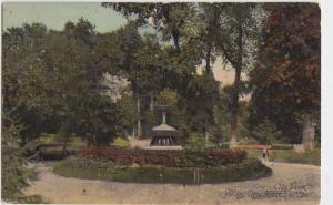 North Dakota ND Postcard c1910 VALLEY CITY City Park View