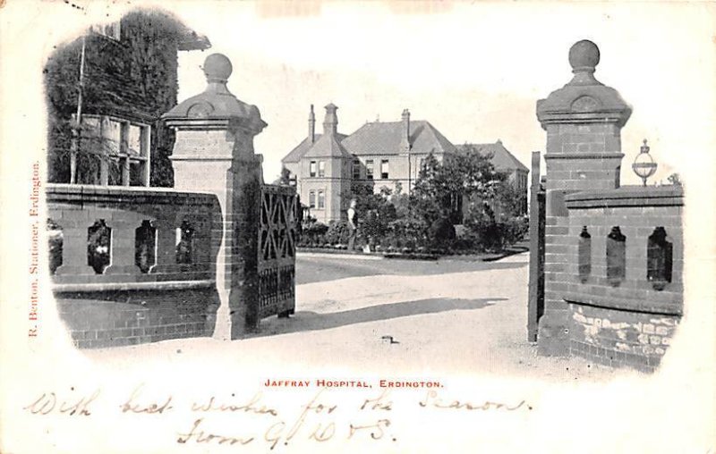 Jaffray Hospital Edinburgh Scotland, UK 1908 