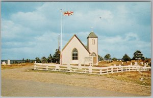 St. Andrew's Anglican Church Neil's Harbour Cape Breton Nova Scotia Postcard H81