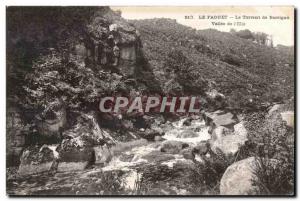 Old Postcard Le Faouet Le Torrent Barrigan Vallee da l It