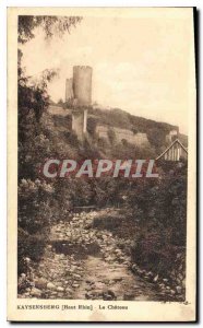 Old Postcard Kaysersberg Haut Rhin the castle