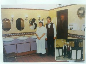 Rothesay Victorian Toilets & Staff Isle of Bute Vintage Postcard