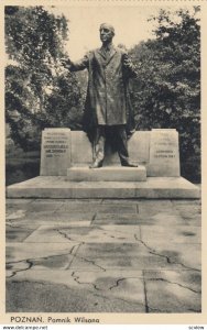 Poznan , Poland ,1920-30s ; Pomnik Wilsona