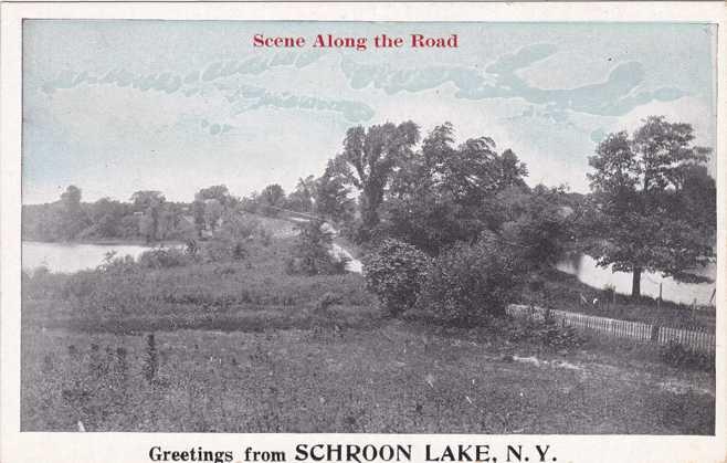 Greetings from Schroon Lake, Adirondacks, New York WB       