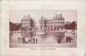 Old Postcard Paris Luxembourg Palace