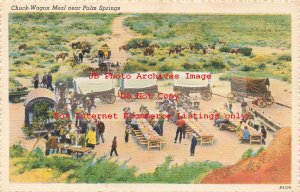 CA, Palm Springs, California, Chuck Wagon Meals, Aerial, Colourpicture No K4376