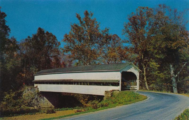 Decatur County IN, Indiana - Covered Bridge near Westport