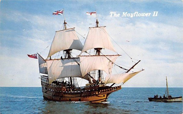 The Mayflower II in Plymouth, MA