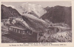 France Chemin de fer du Mont-Blanc La Rampe du Mont Lachat