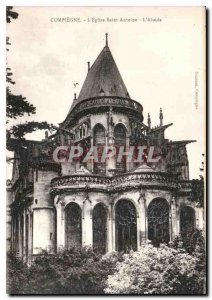 Postcard Compiegne Old Church St. Anthony the Apse