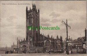 Lancashire Postcard - Manchester, The Cathedral  RS37340