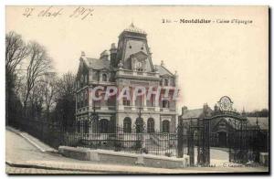 Old Postcard Bank Caisse d & # 39Epargne Montdidier