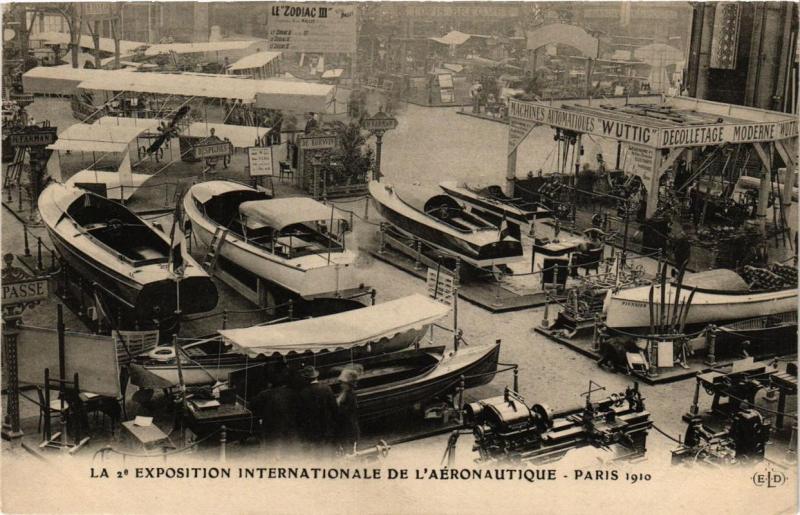 CPA AK PARIS EXPO de l'Aéronautique 1910 (700214)