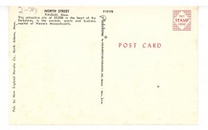 MA - Pittsfield. North Street circa 1950's