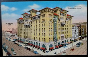 Vintage Postcard 1930-1945 Hotel Chittenden, Columbus, Ohio  (OH)