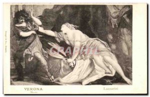 Postcard Old Verona Museo Lazzarini