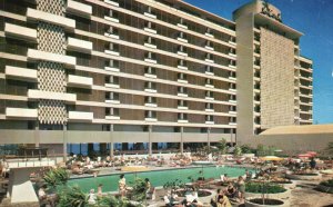 Vintage Postcard 1949 Hotel Beach & Cabana Club San Juan Puerto Rico