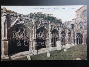 Old PC Canterbury Cathedral The Cloisters - D.4416