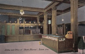 SALEM , Oregon, 1900-10s ; Hotel Marion Lobby