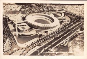 RIO DE JANEIRO BRAZIL~ESTADIO MUNICPAL~REAL PHOTO POSTCARD 1940s~*SEE NOTE*